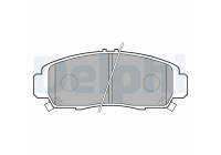 Brake Pad Set, disc brake LP1704 Delphi