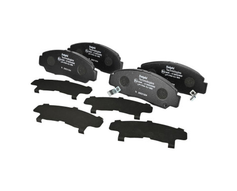 Brake Pad Set, disc brake LP1704 Delphi, Image 2