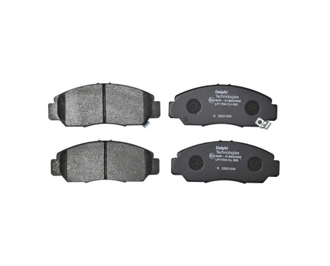 Brake Pad Set, disc brake LP1704 Delphi, Image 3