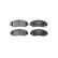 Brake Pad Set, disc brake LP1704 Delphi, Thumbnail 2
