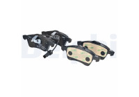 Brake Pad Set, disc brake LP1707 Delphi