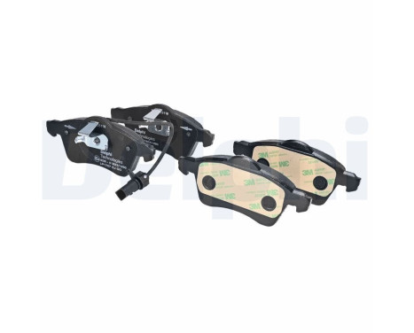 Brake Pad Set, disc brake LP1707 Delphi