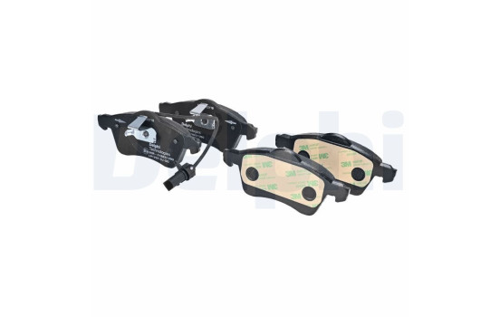 Brake Pad Set, disc brake LP1707 Delphi