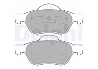 Brake Pad Set, disc brake LP1714 Delphi