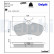 Brake Pad Set, disc brake LP1715 Delphi