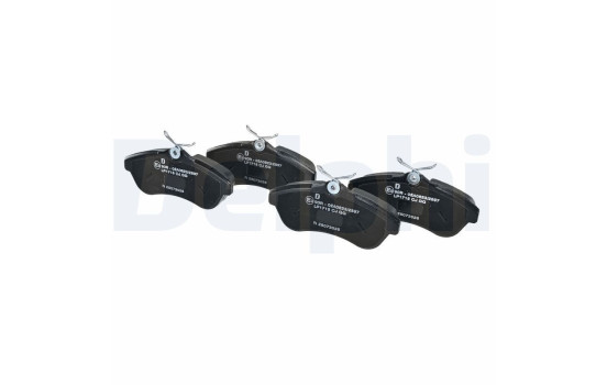 Brake Pad Set, disc brake LP1715 Delphi, Image 2