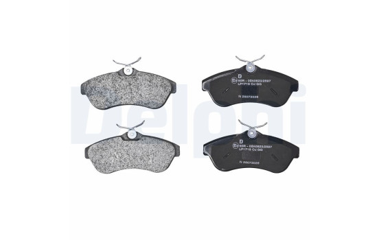 Brake Pad Set, disc brake LP1715 Delphi, Image 3