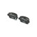 Brake Pad Set, disc brake LP1717 Delphi, Thumbnail 3
