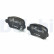 Brake Pad Set, disc brake LP1717 Delphi, Thumbnail 3