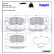 Brake Pad Set, disc brake LP1718 Delphi, Thumbnail 3