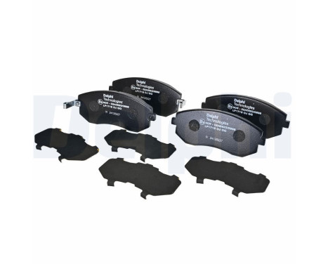 Brake Pad Set, disc brake LP1718 Delphi, Image 2