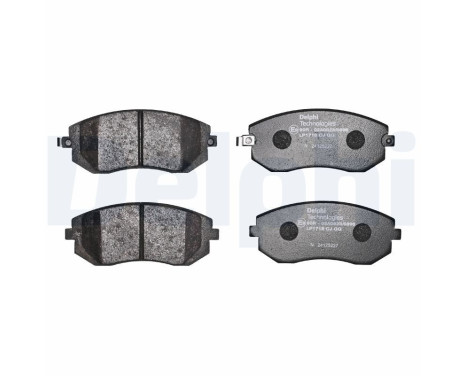 Brake Pad Set, disc brake LP1718 Delphi, Image 3