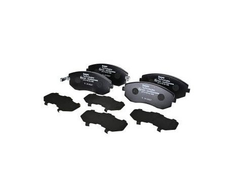 Brake Pad Set, disc brake LP1718 Delphi