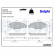 Brake Pad Set, disc brake LP1718 Delphi, Thumbnail 3