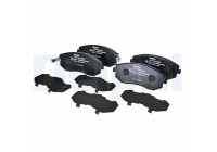Brake Pad Set, disc brake LP1718 Delphi