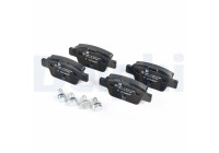 Brake Pad Set, disc brake LP1719 Delphi