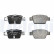 Brake Pad Set, disc brake LP1719 Delphi, Thumbnail 2