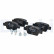 Brake Pad Set, disc brake LP1719 Delphi, Thumbnail 2
