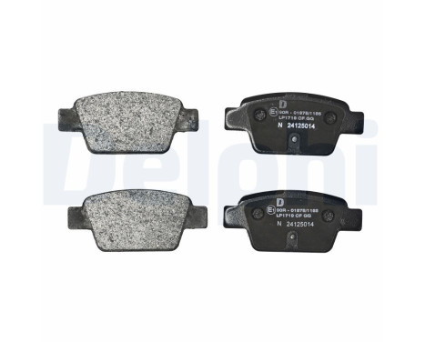 Brake Pad Set, disc brake LP1719 Delphi, Image 3