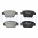 Brake Pad Set, disc brake LP1719 Delphi, Thumbnail 3