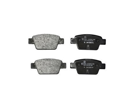 Brake Pad Set, disc brake LP1719 Delphi, Image 2