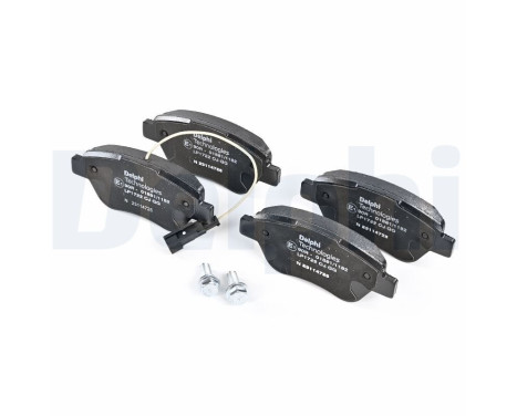 Brake Pad Set, disc brake LP1722 Delphi, Image 2