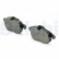 Brake Pad Set, disc brake LP1723 Delphi, Thumbnail 2