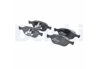 Brake Pad Set, disc brake LP1724 Delphi