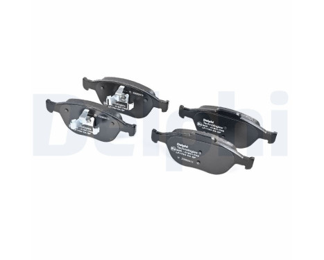 Brake Pad Set, disc brake LP1724 Delphi