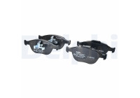 Brake Pad Set, disc brake LP1724 Delphi
