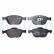 Brake Pad Set, disc brake LP1724 Delphi, Thumbnail 2