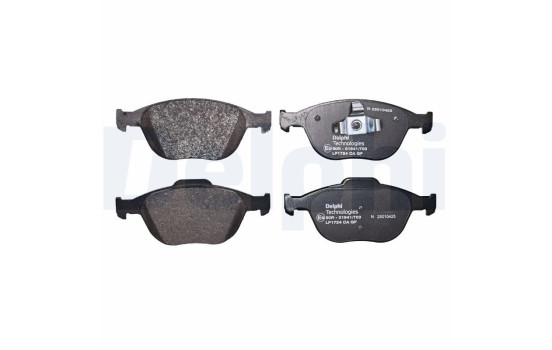 Brake Pad Set, disc brake LP1724 Delphi, Image 2