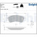 Brake Pad Set, disc brake LP1727 Delphi