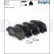 Brake Pad Set, disc brake LP1727 Delphi, Thumbnail 2