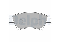 Brake Pad Set, disc brake LP1730 Delphi