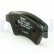 Brake Pad Set, disc brake LP1730 Delphi