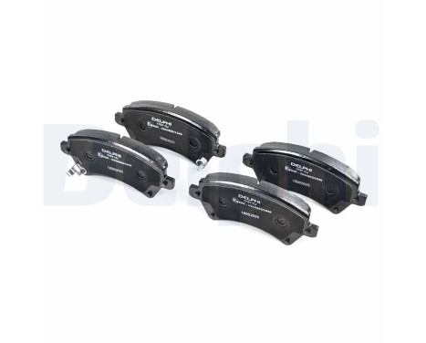 Brake Pad Set, disc brake LP1737 Delphi