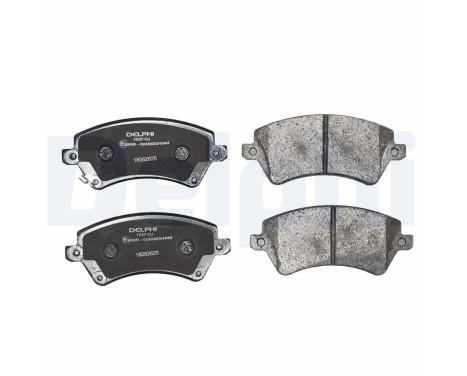 Brake Pad Set, disc brake LP1737 Delphi, Image 2