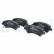 Brake Pad Set, disc brake LP1737 Delphi, Thumbnail 2