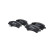 Brake Pad Set, disc brake LP1737 Delphi