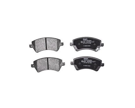 Brake Pad Set, disc brake LP1737 Delphi, Image 2