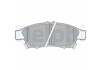 Brake Pad Set, disc brake LP1739 Delphi