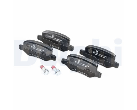 Brake Pad Set, disc brake LP1741 Delphi