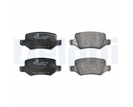 Brake Pad Set, disc brake LP1741 Delphi, Image 2