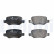 Brake Pad Set, disc brake LP1741 Delphi, Thumbnail 2