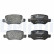 Brake Pad Set, disc brake LP1741 Delphi, Thumbnail 3
