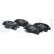 Brake Pad Set, disc brake LP1742 Delphi, Thumbnail 2