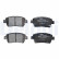Brake Pad Set, disc brake LP1742 Delphi, Thumbnail 3