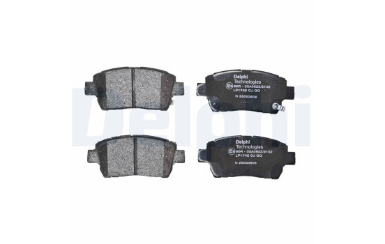 Brake Pad Set, disc brake LP1742 Delphi, Image 3