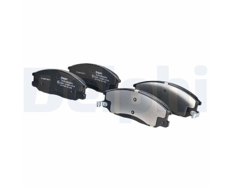 Brake Pad Set, disc brake LP1743 Delphi, Image 2